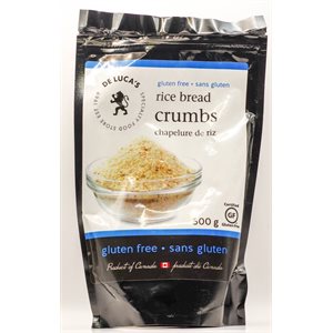 De Luca's Rice Bread Crumbs Gluten Free 6 / 500g
