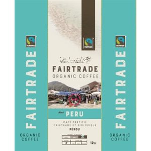 De Luca's Peru Dark Fairtrade Organic Coffee 6 / 340g