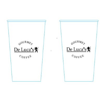 De Luca's 16oz Paper Cups 50's / Sleeve