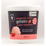 De Luca's Raspberry Sorbet Gelato 8 / 500ml *Dairy Free*