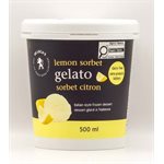 De Luca's Lemon Sorbet Gelato 8 / 500ml *Dairy Free*