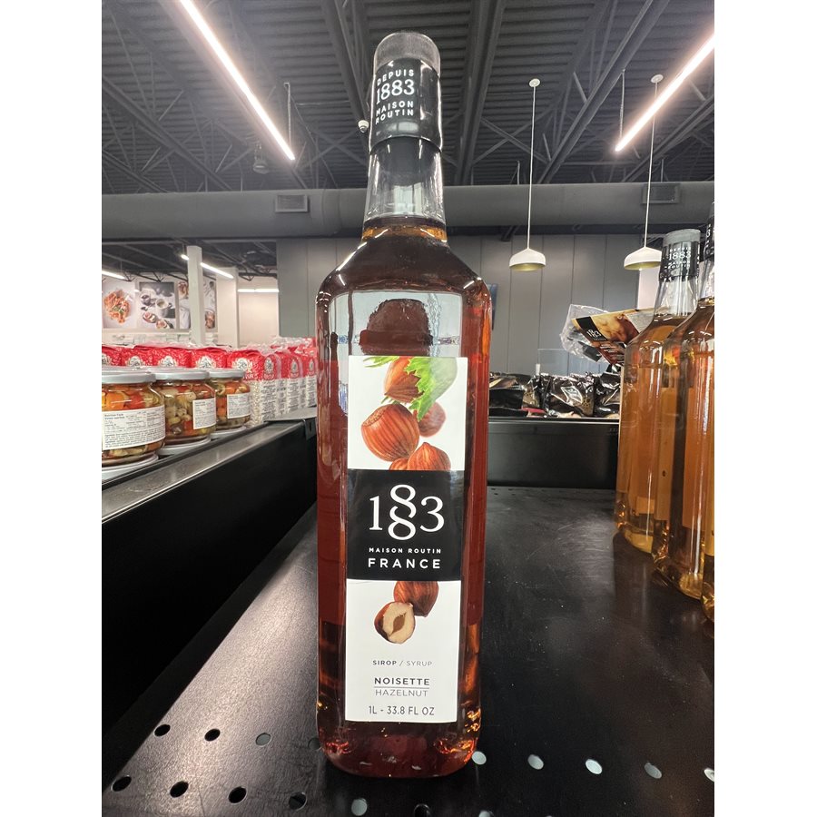 1883 Hazelnut Syrup 1L