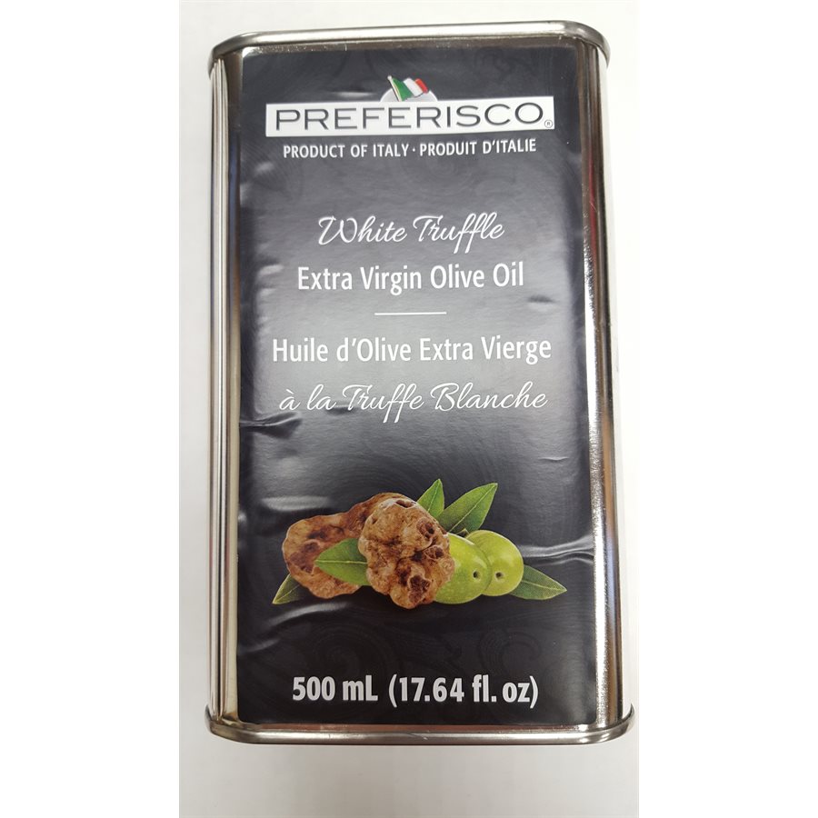 White Truffle Extra Virgin Olive Oil TIN 500ml Preferisco