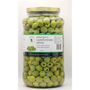 De Luca's Green Pitted Castelvetrano Olives 4 / 3L