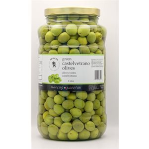 De Luca's Green Castelvetrano Olives 4 / 3L