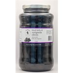 De Luca's Black Cerignola Olives 4 / 3L