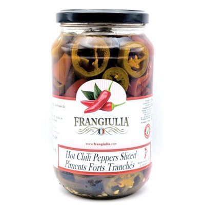 Frangiulia Red & Green Sliced Chili 6 / 580ml