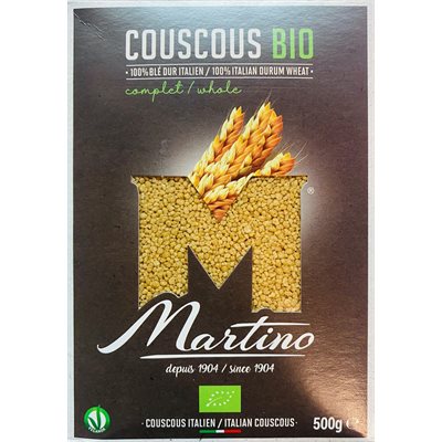 Martino Organic Whole Wheat Couscous 12 / 500g