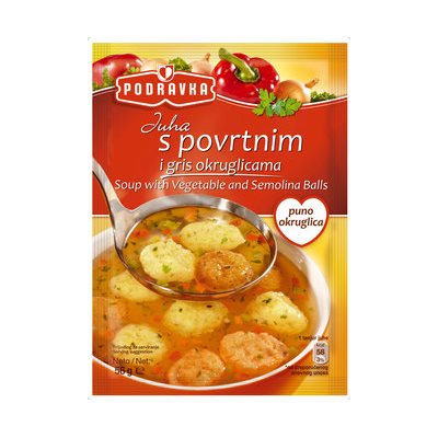 Podrovka Semolina Soup 10 / 58g Wedding