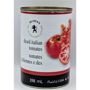 De Luca's Diced Italian Tomatoes 12 / 398ml