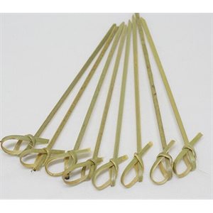 Bamboo Skewers 10.5cm w / Knot 500's
