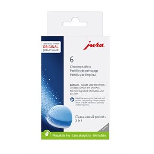 Jura 3 Phase Cleaning Tablets 6 pk J01-24224